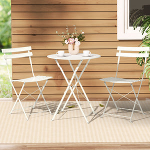 Gardeon Outdoor Setting Bistro Set | Folding Table and Chairs for Patio