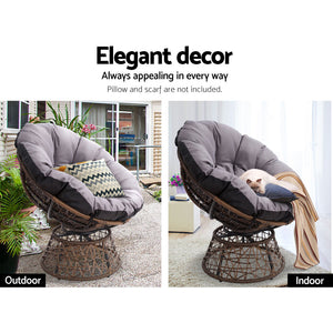 Outdoor Papasan Chair For Patio