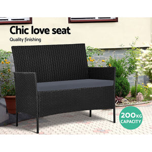 Garden Elegant Sitting Furniture - 4PCS Set