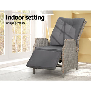 Outdoor Recliner Chair For Patio / Pool Area