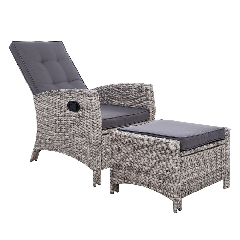 Recliner Sun Lounge Chair - Outdoor / Patio