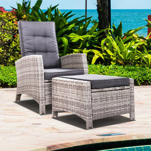 Recliner Sun Lounge Chair - Outdoor / Patio