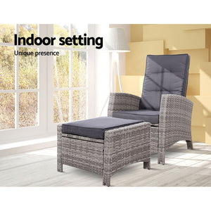Recliner Sun Lounge Chair - Outdoor / Patio