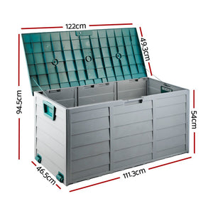 290L Green Outdoor Storage Box