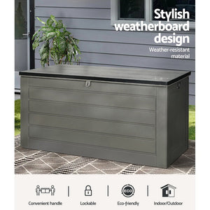 Outdoor Storage Box | Gardeon | 680L | Indoor Garden Bench | Tool Sheds Chest