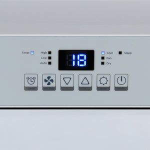 Devanti 12000BTU Portable Air Conditioner | Cooling, Mobile Fan Cooler, Remote, 3300W