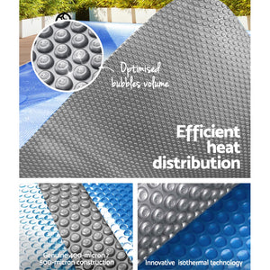 Swimming Pool Cover Roller | Solar Blanket | 400 Micron | Aquabuddy | 6.5x3M