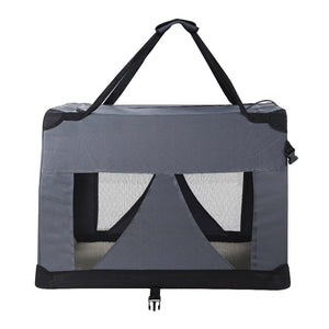 i.Pet Pet Carrier Soft Crate Dog Cat Travel Portable Cage Kennel Foldable Car XL - The Hippie House