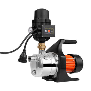 Giantz 1500W High Pressure Garden Water Pump with Auto Controller - 4,320L/H - 52m Head