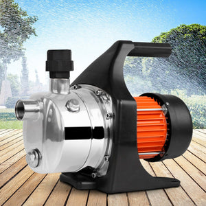 800W Stainless Steel Garden Water Pump - 54L/min - 40m Head