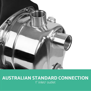 Giantz 800W High Pressure Garden Water Pump with Auto Controller - 54L/min - 40m Head