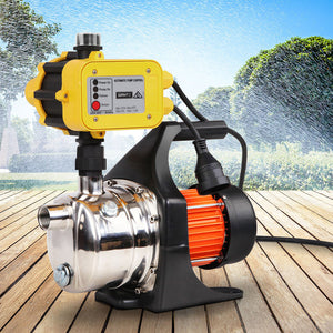 Giantz 800W High Pressure Garden Water Pump with Auto Controller - 54L/min - 40m Head