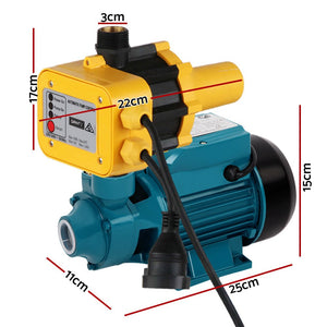Giantz Peripheral Water Pump With Auto Controller - 35L/min