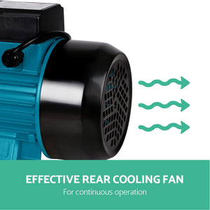 Giantz Auto Peripheral Water Pump QB80 - 750W - 3300L/H - 60m Head