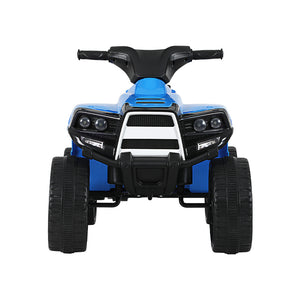 Kids Ride On ATV Quad Motorbike Car - 4 Wheeler Electric Toys | Battery Blue | Rigo