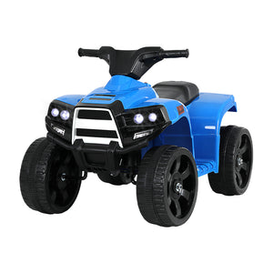 Kids Ride On ATV Quad Motorbike Car - 4 Wheeler Electric Toys | Battery Blue | Rigo