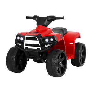 Kids Ride On ATV Quad Motorbike Car - 4 Wheeler Electric Toys | Battery Red | Rigo
