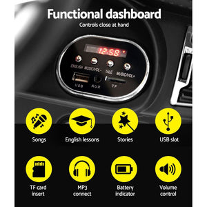 Rigo Kids Ride On Car - White