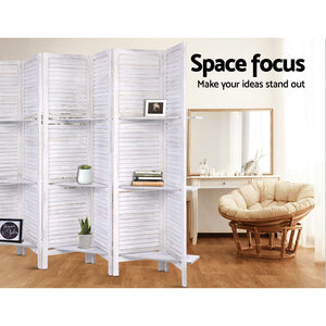 8 Panel Foldable Timber Privacy Dividers