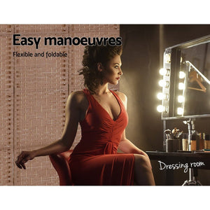 Foldable Timber 6 Panel Room Divider / Room Privacy Screen