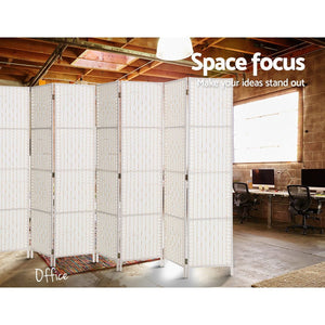 Timber 8 Panel Room Divider / Screen Privacy