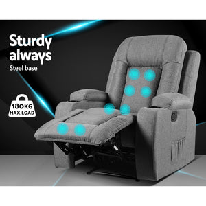 Heated Reclining Electric Massage Chair
