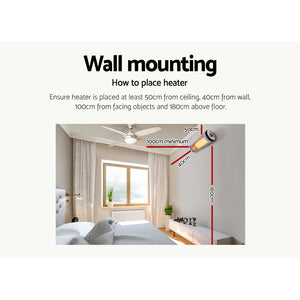 Electric Infrared Heater - 2000W