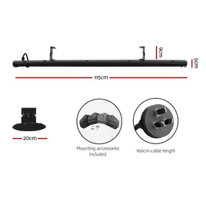 Electric Radiant Panel Strip Heater - 1800W