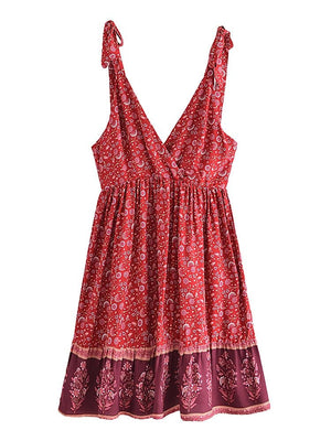Women's Sexy Hippie Sleeveless Dress | S-L | Various Colours