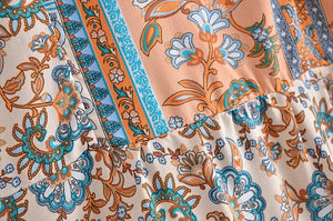 Women's Hippie & Bohemian Styled Loose Bouse | S-L | Two Colours