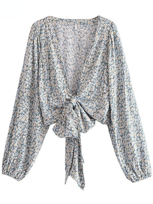 Floral Rayon & Cotton Boho Blouse Shirt | Beach Robe Cover Up | S-L | 3 Colours