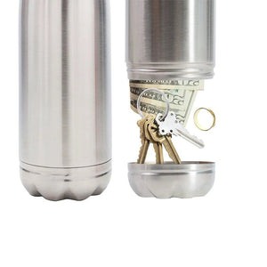 750ml Water Bottle With Secret Compartment | Hidden Stash Can