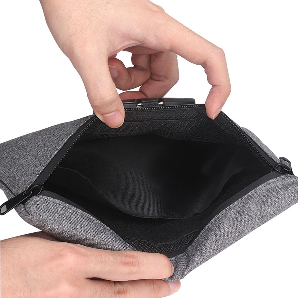 Large Smell Proof Pocket Bag | Various Colours