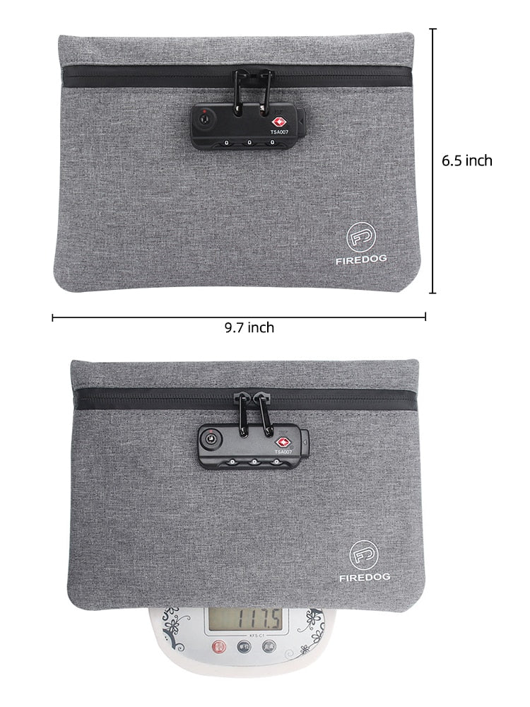 Large Smell Proof Pocket Bag | Various Colours