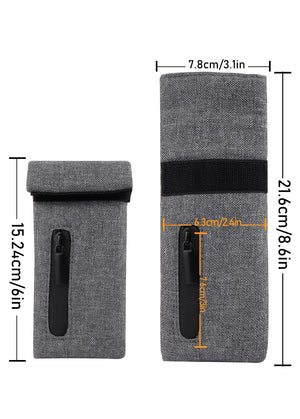 Smell Proof Pouch Bag With Zipper | Carbon Lined