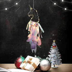 Cute Girls Unicorn Dream Catchers | Various Styles | Fairy Light Options Available