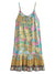 Women's Chik Peacock Spaghetti Summer Dress | S-L