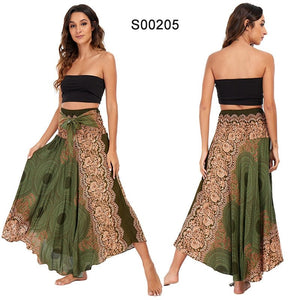 Women's Festival Queen Versatile Bohemian Skirt Dress | Dual Purpose | Free Size