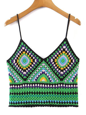 Boho Summer Styled Crop Top | Free Size