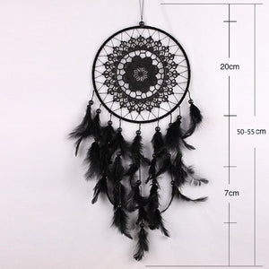 Beautiful Black Mandala Dream Catcher