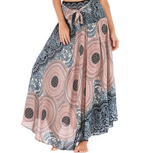 Women's Earthy Versatile Bohemian Skirt Dress | Dual Purpose | Free Size