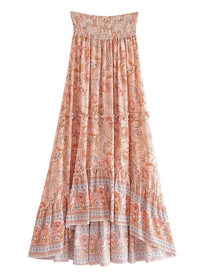Light Coloured Floral Beach Skirt | M-XL | 3 Styles