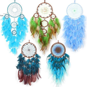 Tradtional Indian Dream Catchers | Various Colours | 65cm Length