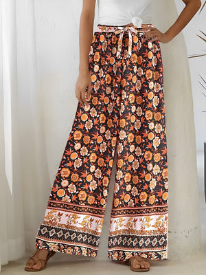 Women's Bohemian Hippie Styled Loose Long Pants | 2 Colours Available | S-L