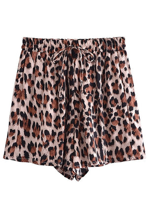 Women's Leopard Print Bohemian Pants | S-L