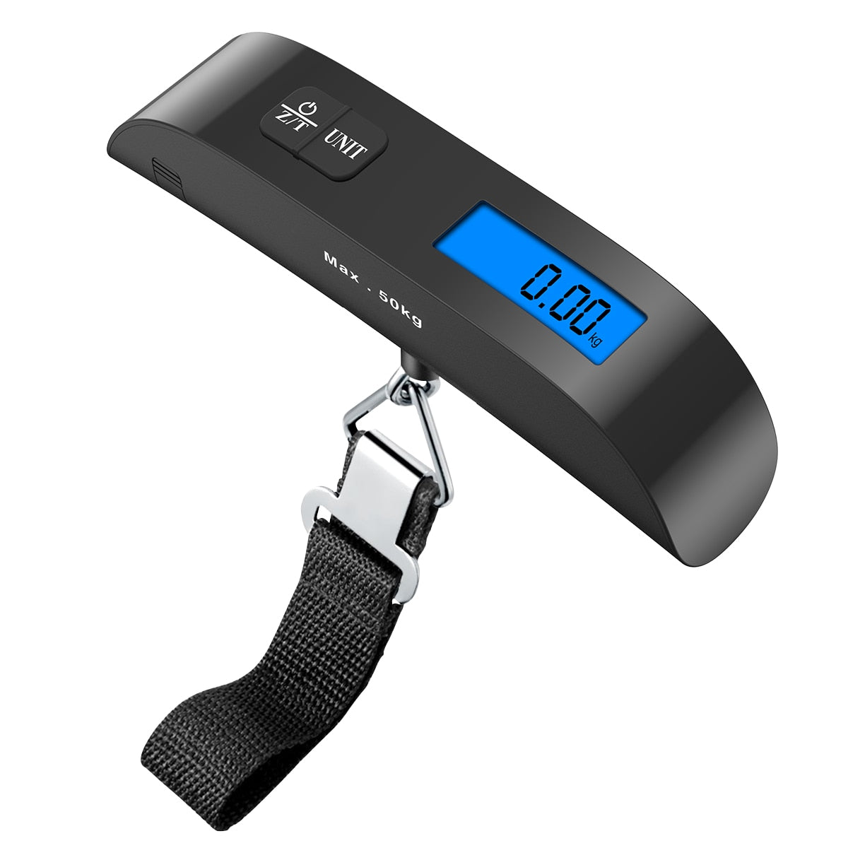 50kg/10g Portable Luggage Scale | LCD Hanging Scale