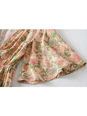 Beautiful Summer Bohemian Mini Dress | S-L