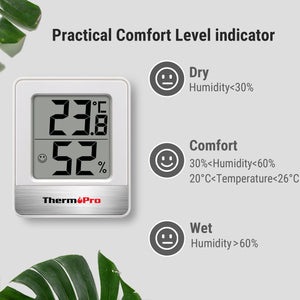 Accurate Hygro Meter | ThermoPro Humidity + Temp Meter