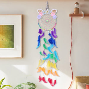 Cute Girls Unicorn Dream Catchers | Various Styles | Fairy Light Options Available
