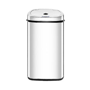 50L Stainless Steel Motion Sensor Rubbish Bin